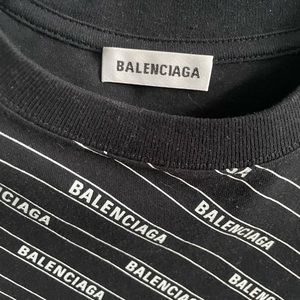 Balenciaga logo tee